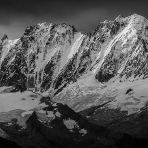 Foto Massiv Mont Blanc - Aiguille Verte, Gerade, Kurze