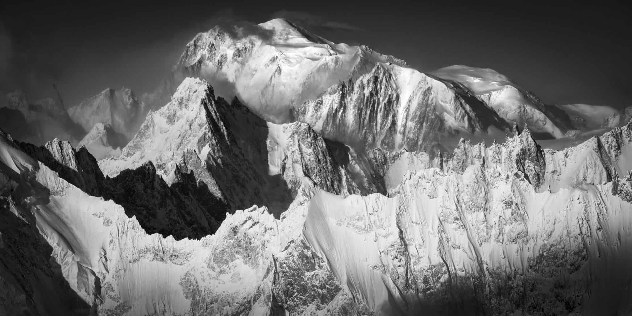 Photographie Du Massif Du Mont Blanc