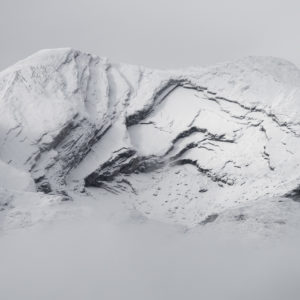 Photo of Bernese Alps black and white - Photo Mont gond