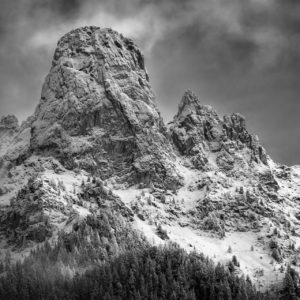 Val de Bagnes - black and white mountain pictures - beautiful mountains - Verbier- Pierre Avoi