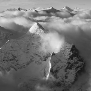 Bergpanorama - Bergpanorama der Berner Alpen