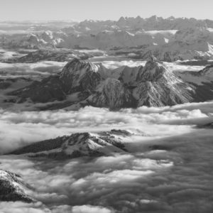 Panoramic photography of the Alps and Pre-Alps - Mountain photo of the Gstaad region