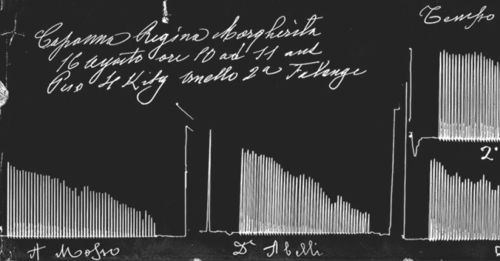 Les alpes comme laboratoire II : ANGELO MOSSO