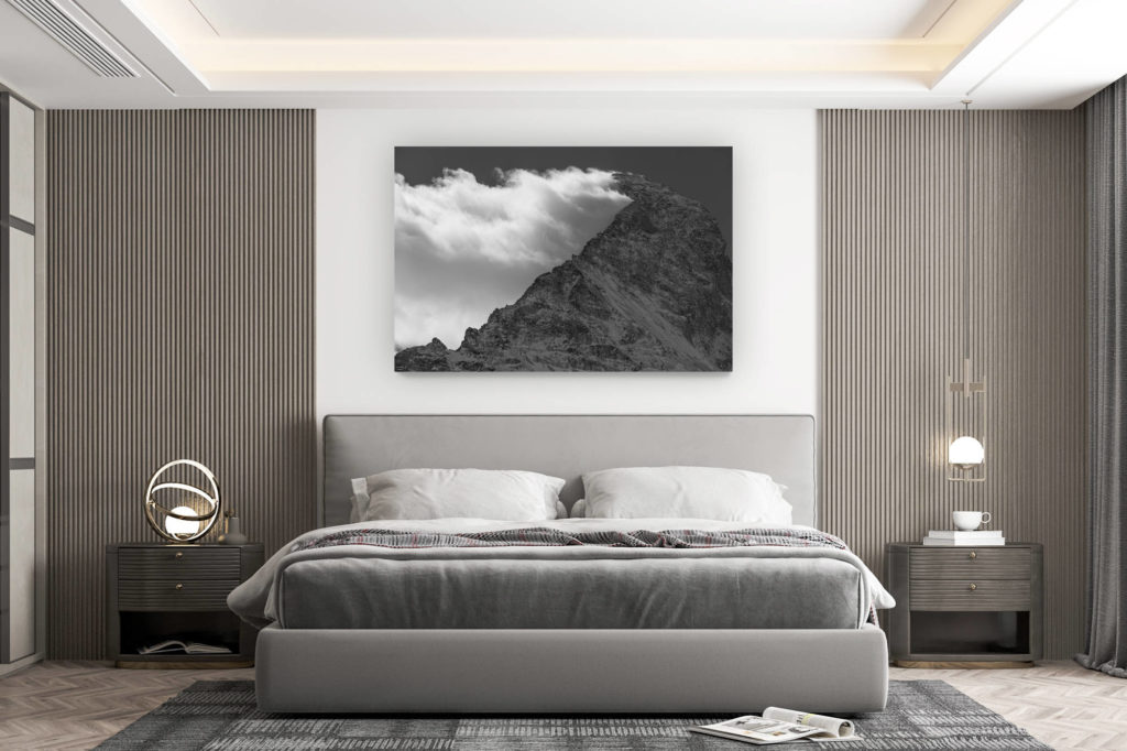 décoration murale chambre design - achat photo de montagne grand format - Photo Matterhorn - Cervin depuis Stafelalp