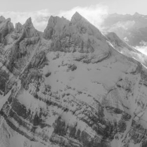 dents du midi - photo montagne avec la neige
