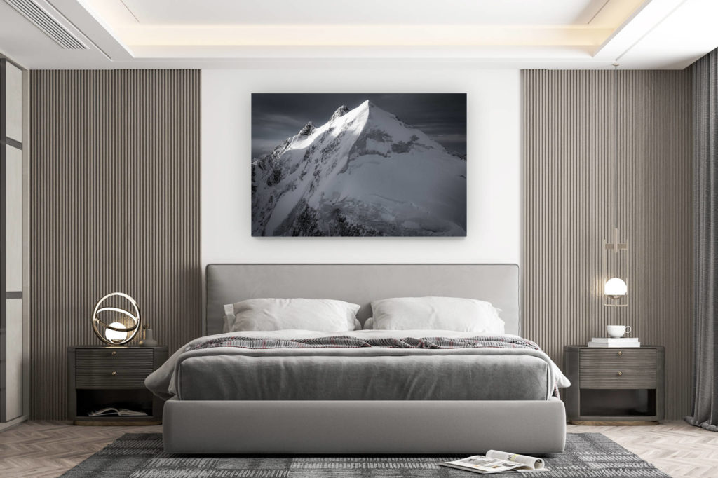 décoration murale chambre design - achat photo de montagne grand format -