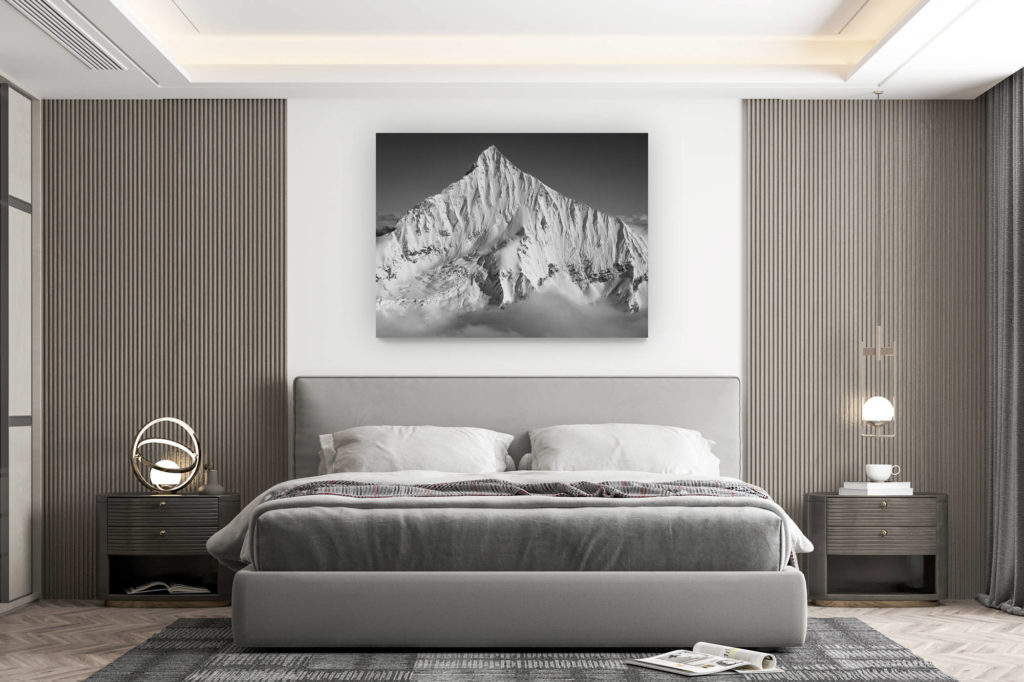 décoration murale chambre design - achat photo de montagne grand format -