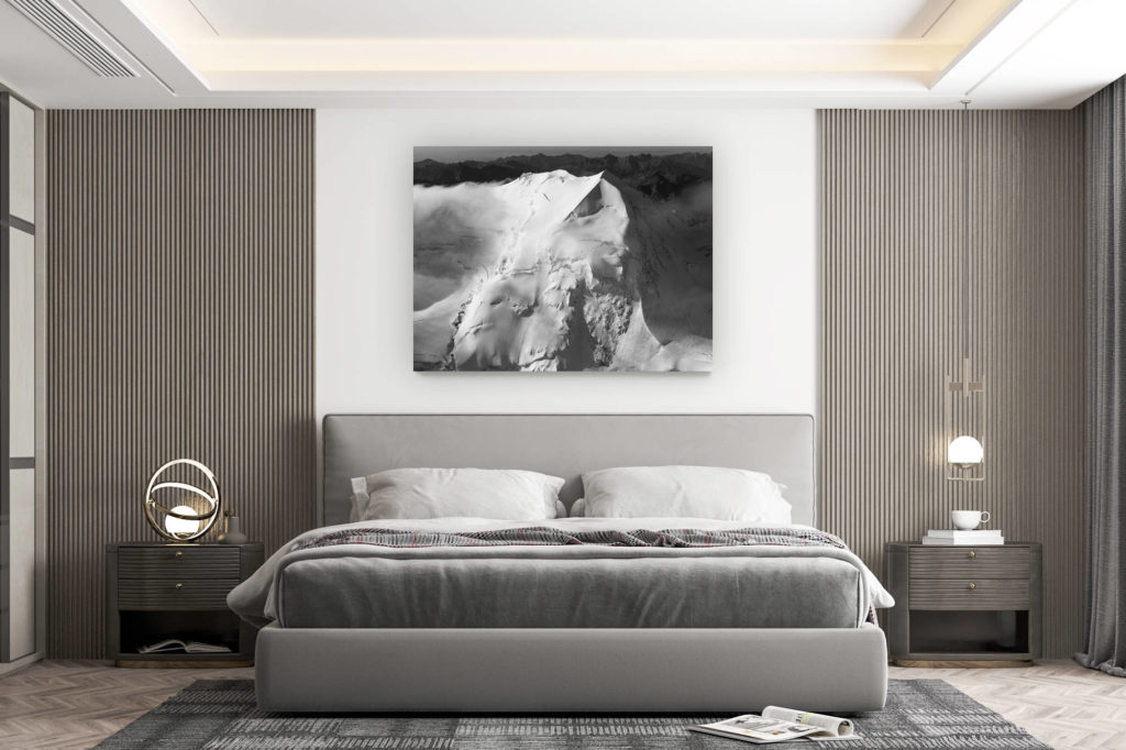 décoration murale chambre design - achat photo de montagne grand format -