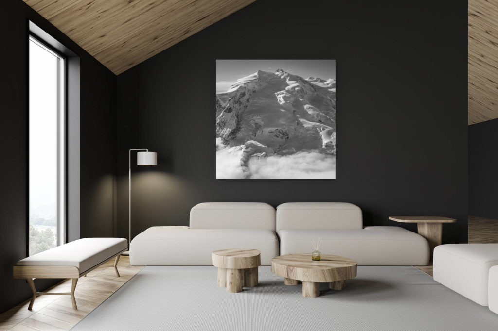 architecte intérieur rénovation chalet suisse - photo montagne grand format -