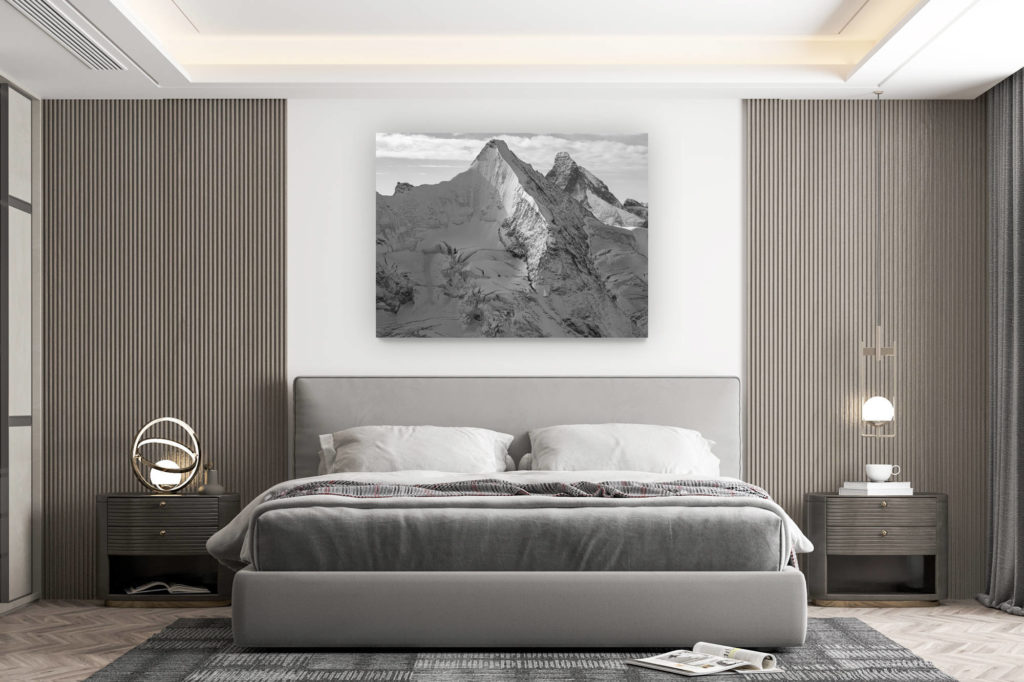 décoration murale chambre design - achat photo de montagne grand format -