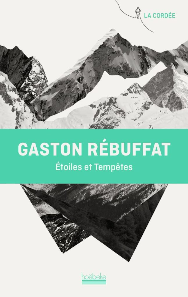 Première de couverture du livre de montagne Étoiles et Tempêtes de Gaston Rébuffat