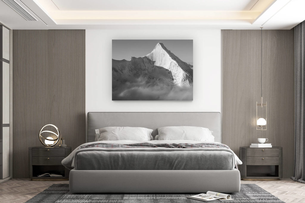 décoration murale chambre design - achat photo de montagne grand format -