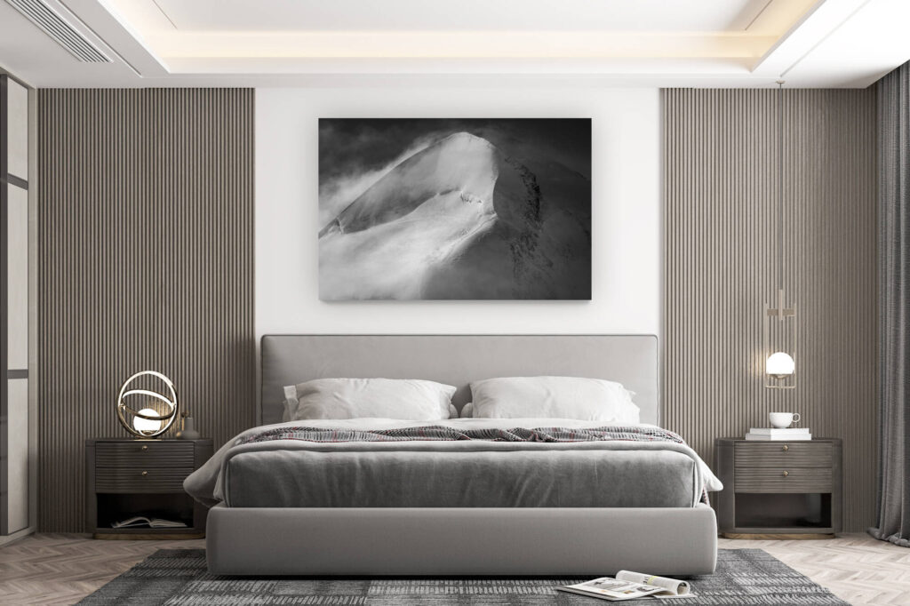 décoration murale chambre design - achat photo de montagne grand format -