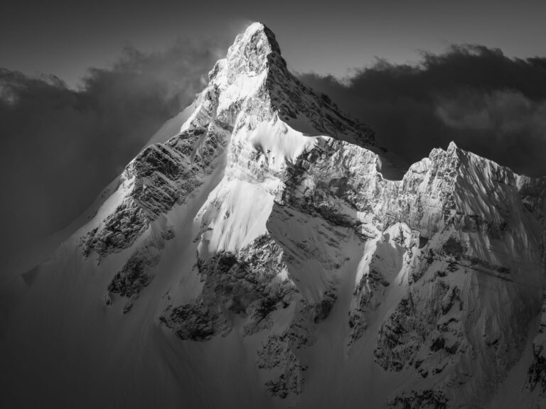 photo de la pointe percée dans les aravis